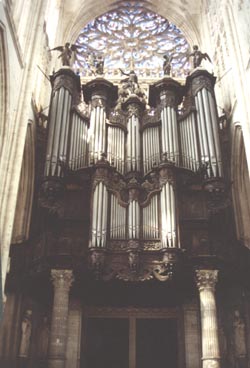 orgue de l'&eacute;glise Saint-Ouen de Rouen