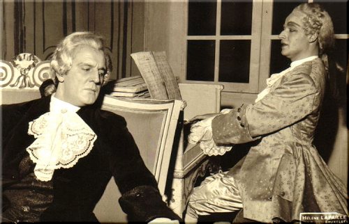 André Huc-Santana et Jean Marcor (rôles de Salieri et Mozart)