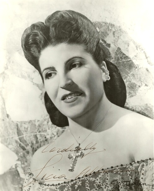 Licia Albanese dans les années
1950