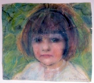 Lola Bluhm, portrait par sa mre Norah Bluhm-Farman