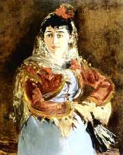 Émilie Ambre, par Manet (musée de Philadelphie)