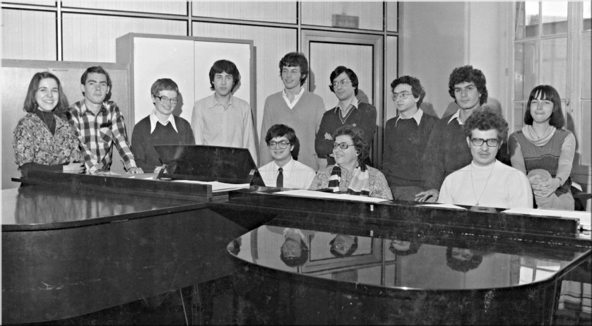 1978-1979, classe de Madame Jeanine Rueff (harmonie)