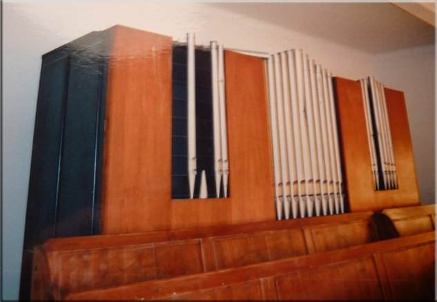Buffet de l'orgue du Temple protestant de Casablanca