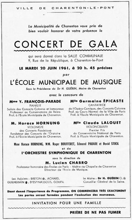 Concert à Charenton (Lucien Chabro)