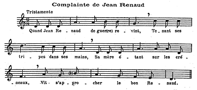 Complainte de Jean Renaud