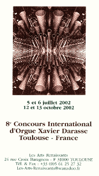 8e concours Xavier Darasse