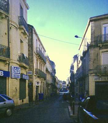 Montpellier, actuelle rue Henri Ren - Photo Domitila Ballesteros