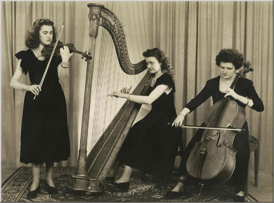 Ghislaine, Sybille et Gisèle Demonceau