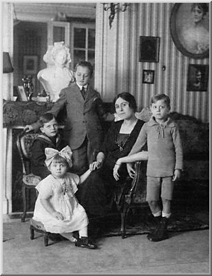 La famille Chailley en 1923