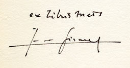Signature de Jean Giroud