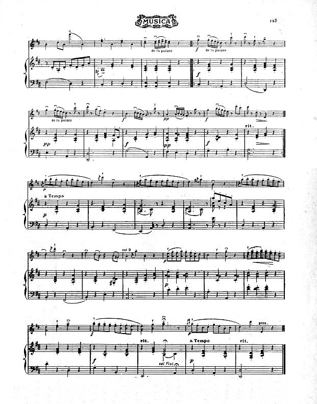 Gossec: Gavotte pour violon et piano, page 2