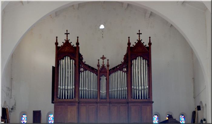 Gourbeyre, orgue Merklin de l’église Saint-Borromée 