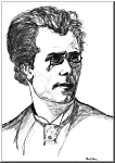 Gustav Mahler par Paul Hess