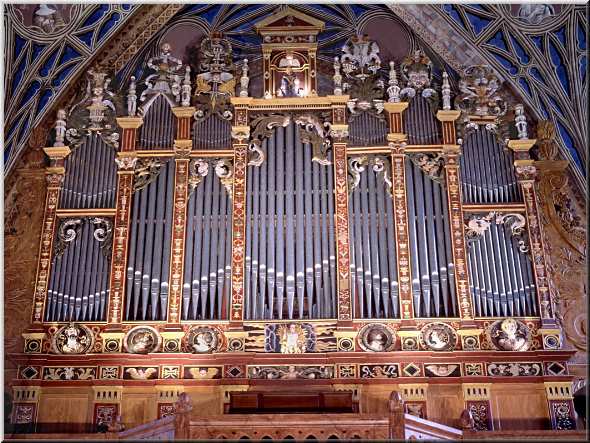 Grand-orgue de tribune de la cathédrale Saint-Alain de Lavaur (Tarn)