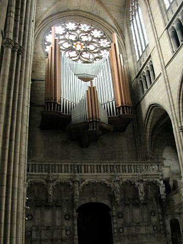 Cathdrale de Limoges: l'orgue