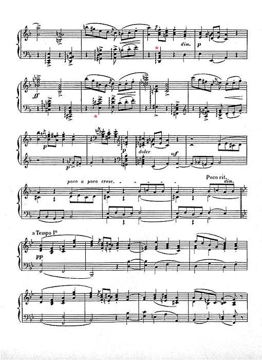 Improvisation pour piano, Jules Massenet