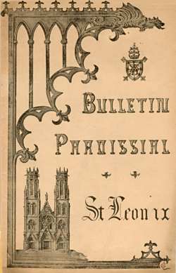 Bulletin paroissial - Église St-Léon IX