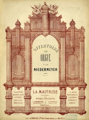 Niedermeyer : Offertoire pour orgue