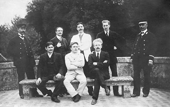 Les six candidats pour le Prix de Rome 1910