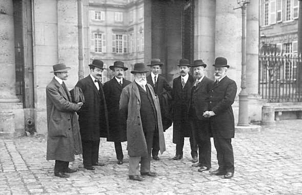 Les candidats du Prix de Rome 1911