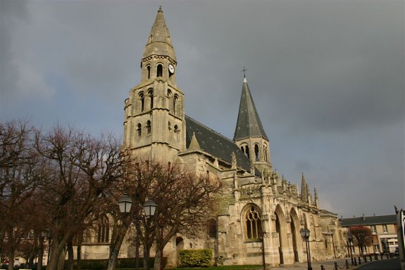 Collégiale Notre-Dame de l'Assomption (MH), Poissy (Yvelines) - Photo © Marie-France Chatelais