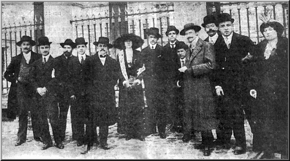 Le concurrents du Prix de Rome 1913