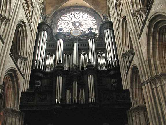 Cathédrale de Rouen - L'orgue