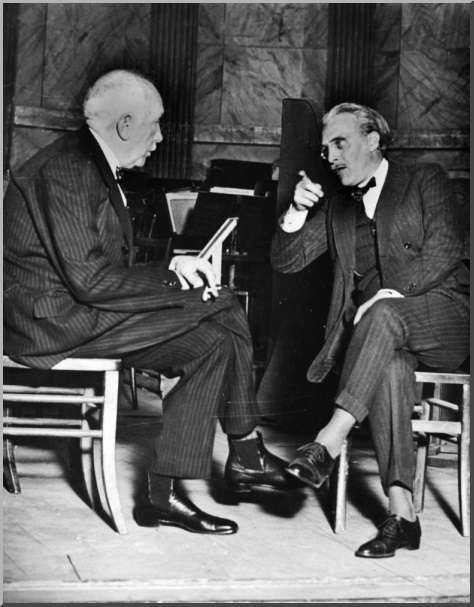 Richard Strauss et Walther Straram 
