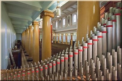 Section venant de l'orgue de Saint-Laurent