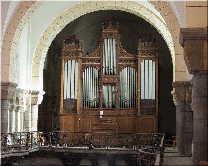 Cathdrale de Tunis : l'orgue