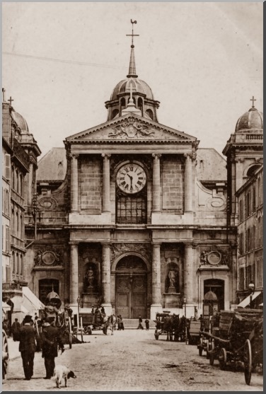Versailles, église Notre-Dame au début du XXe siècle 