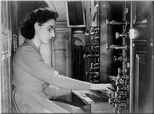 Élisabeth Havard de la Montagne (1927-1980), grand-orgue Suret de la basilique Saint-Denys d'Argenteuil (France)