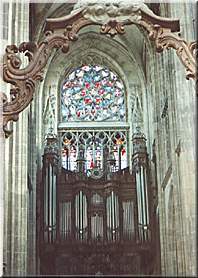 Rouen. L'orgue de Saint-Maclou